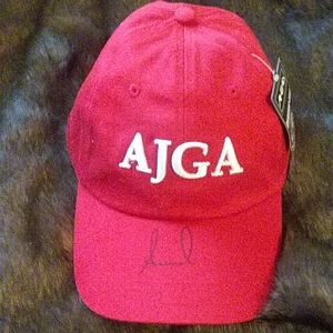 Signed American Jr. Golf Assoc. cap